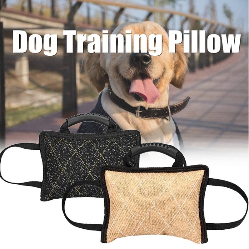 Interactive Squeaky Plush Dog Toy - Jouet de dressage pour chien durable