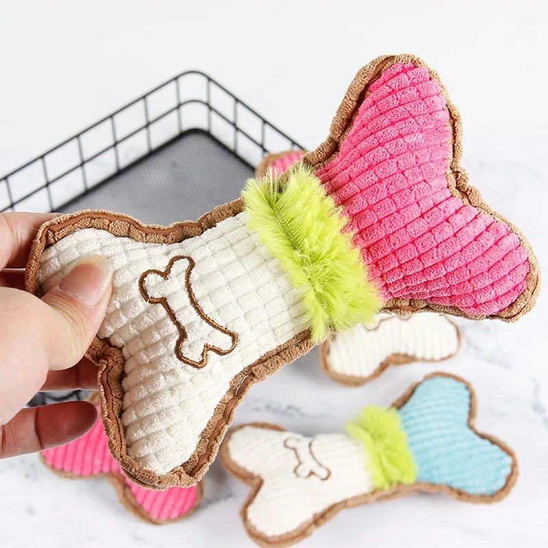 1 pièce, jouet en peluche pour - Teeth Cleaning Dog Chew Bone avis et prix