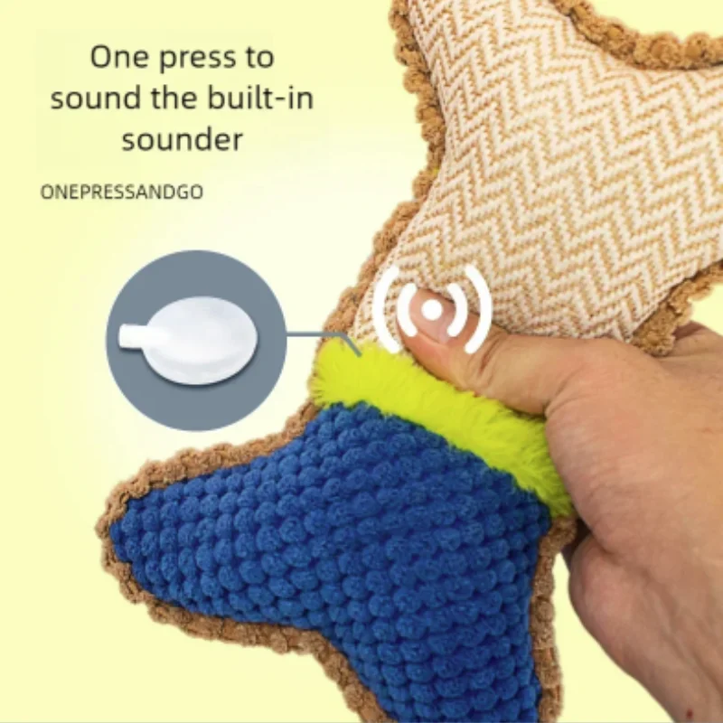1 pièce, jouet en peluche pour - Teeth Cleaning Dog Chew Bone avis et prix