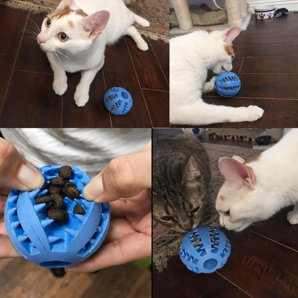 Balle à mâcher en caoutchouc p - Rubber Treat Dispensing Dog Toy avis et prix