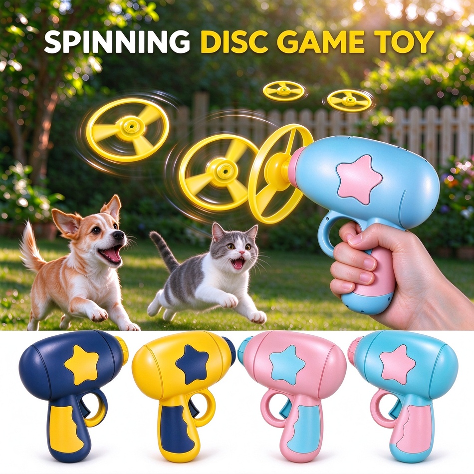 Jouet interactif lanceur pour  - Flying Disc Dog Training Toy avis et prix